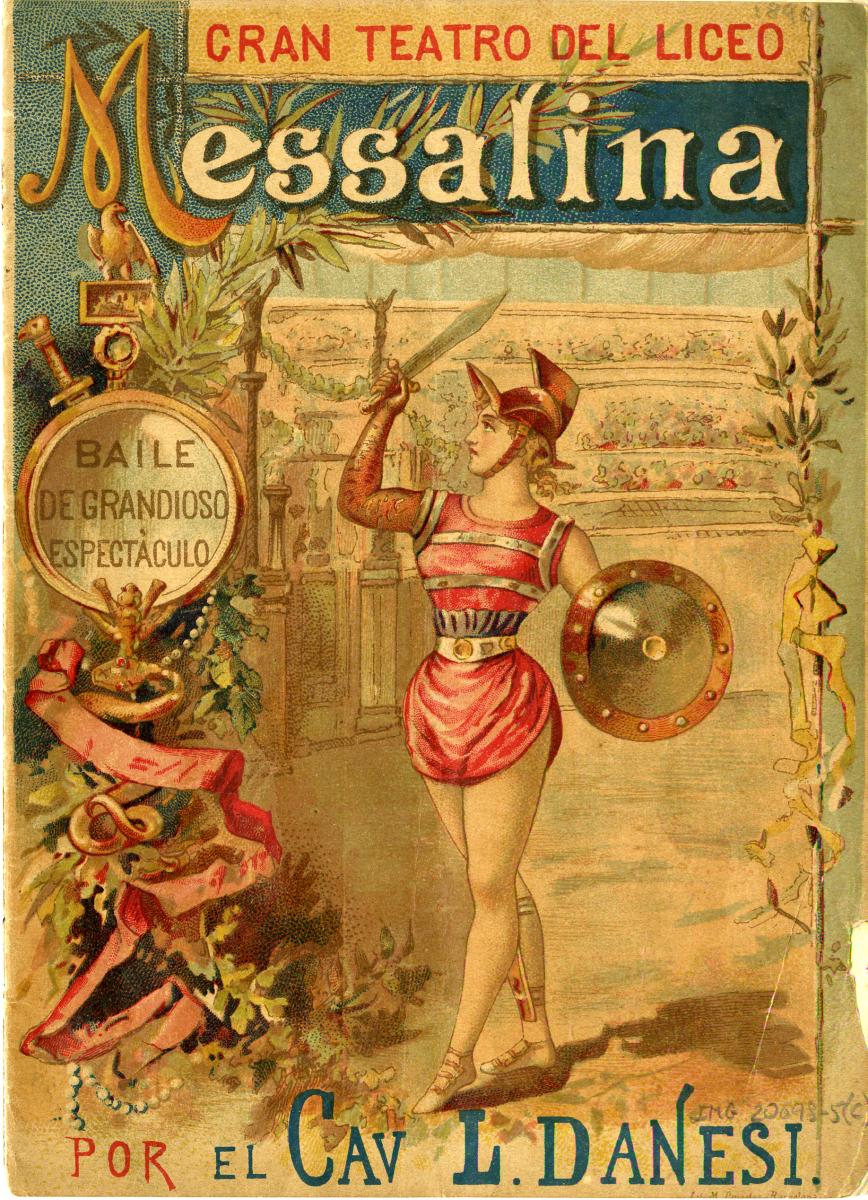Imatge cartell espectacle Messalina